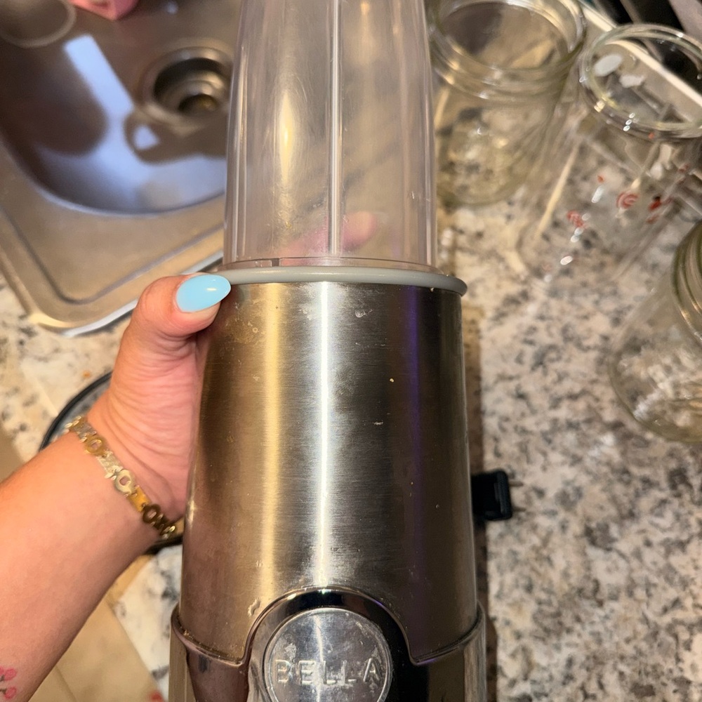 Bella Stainless Steel Personal Blender - Silver